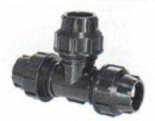 Produktbild: Plassim T-St&uuml;ck 90&deg; 32x32x32 f&uuml;r PE-Trinkwasser-Rohre